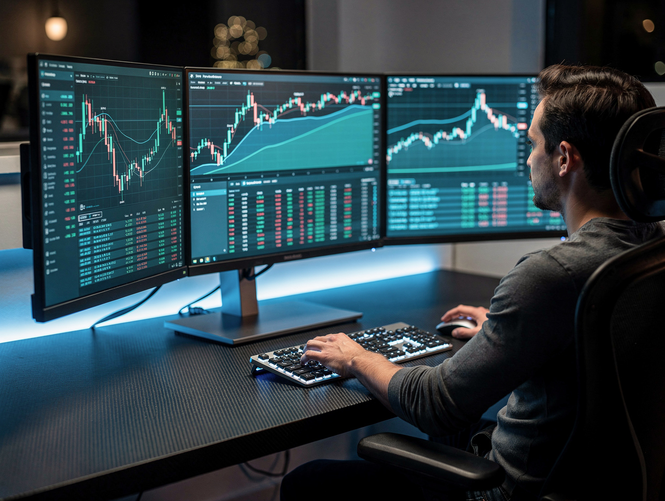 High-frequency trading algorithm execution dashboard
